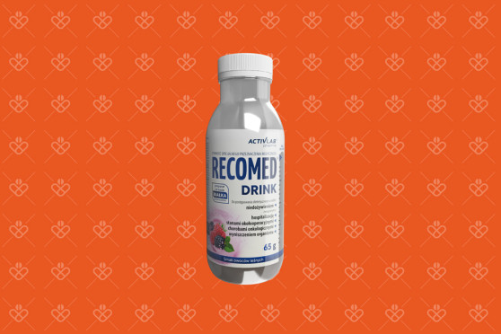 Butelka Recomed Drink 65 g o smaku owoce leśne