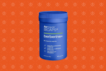Bicaps Berberine+ ForMeds 60 kapsułek – berberyna HCl 485 mg z karczochem i ostropestem plamistym