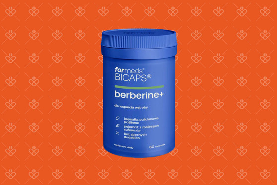 Bicaps Berberine+ ForMeds 60 kapsułek – berberyna HCl 485 mg z karczochem i ostropestem plamistym