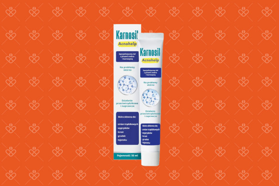 Karnosil Acnohelp — opakowanie żelu, 50 ml