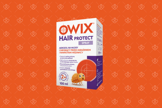 Owix Hair Protect — spray profilaktyczny na wszy, opakowanie