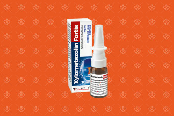 Xylometazolin Fortis — opakowanie aerozolu do nosa, butelka 10 ml