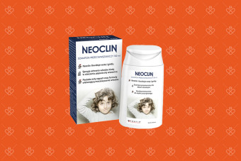 Neoclin — opakowanie szamponu przeciwwszawiczego z grzebykiem, 100 ml