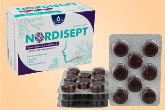 Nordisept, porost islandzki, 32 pastylki do ssania