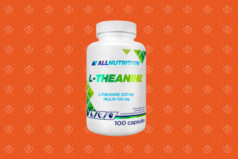 Opakowanie ALLNUTRITION L-theanine 200 mg, 100 kapsułek