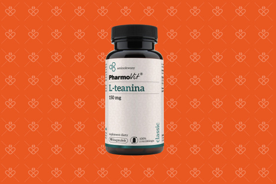 Opakowanie Pharmovit L-Teanina 150 mg, 90 kapsułek