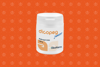 Opakowanie Dicopeg Junior 100 g proszku z makrogolem 3350