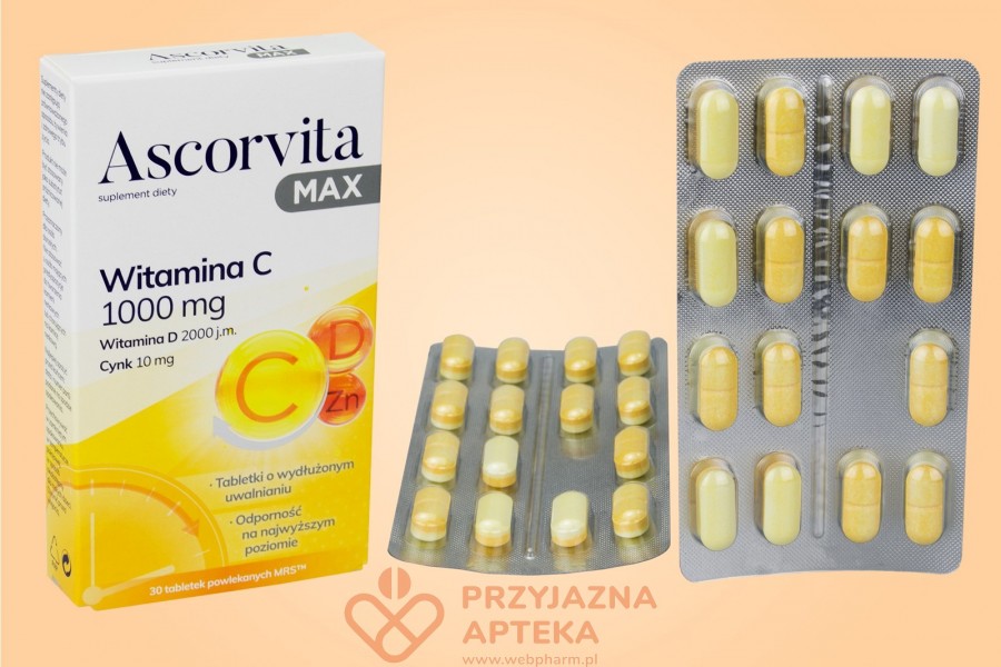 Ascorvita MAX na wzmocnienie odporności