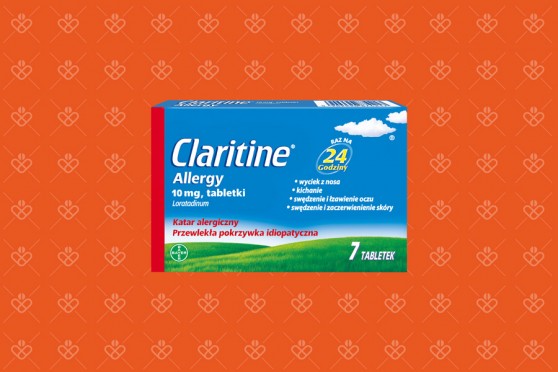 Claritine Allergy, 7 tabletek, lek na alergię